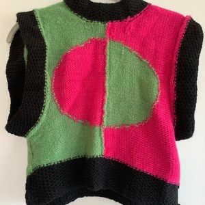 Crochet homemade crop top